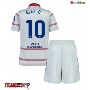 Atletico Madrid Alex Baena #10 Terza Maglia Bambino 2026-27 Manica Corta (+ Pantaloni corti)